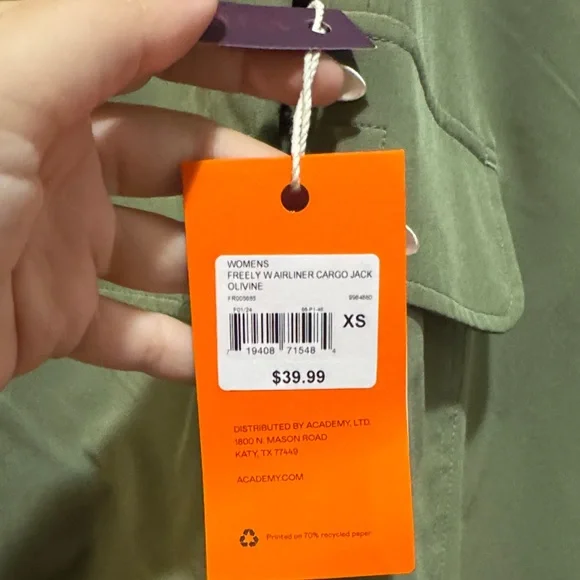 (See description for measurements) Freely Oversized Cargo Hoodie & Jogger Set - Picture 6 of 10